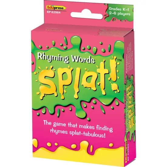 Rhyming Words Splat&trade; Game {1}