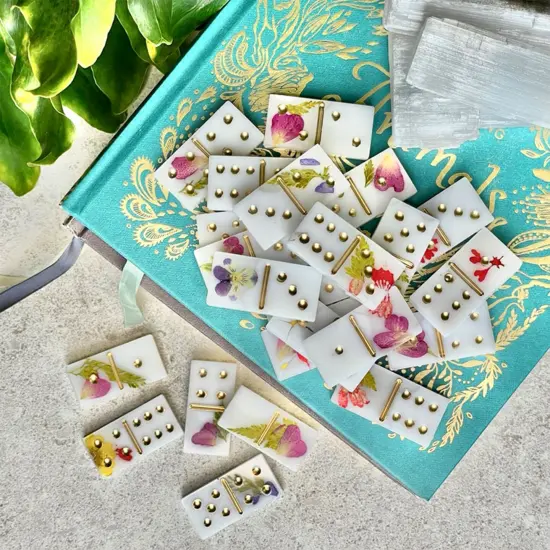 Jewelry Made By Me Resin Craft Silicone Mold-Dominoes {5}