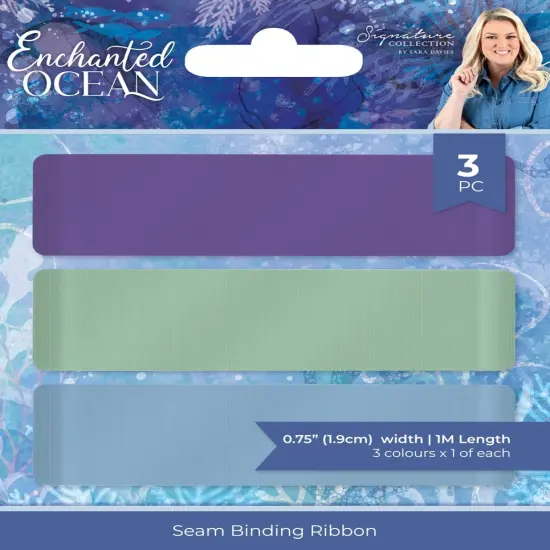 Sara Signature Enchanted Ocean Embellishments-Seam Binding Ribbon {1}