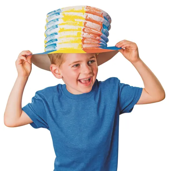 Color-Me&trade; Pop-Up Paper Hat (Pack of 24) {1}