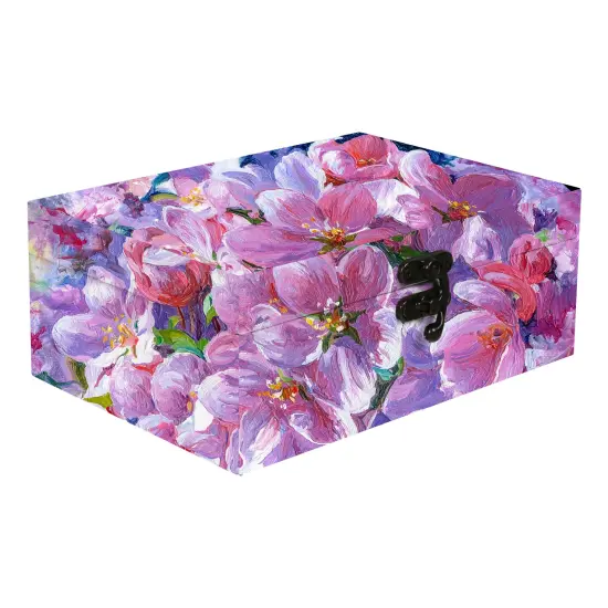 Little Birdie Customizable Canvas & MDF Box With Latch 1/Pkg-7"X5"X2.75" {3}