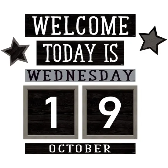 Modern Farmhouse Perpetual Calendar Mini Bulletin Board {1}