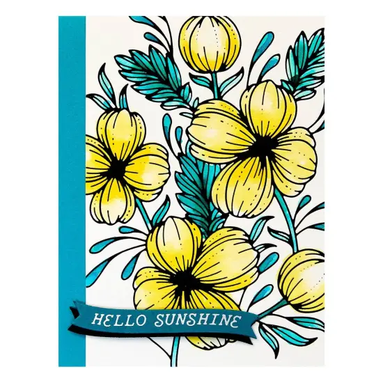 Spellbinders Glimmer Plate-Glimmering Buttercups {4}