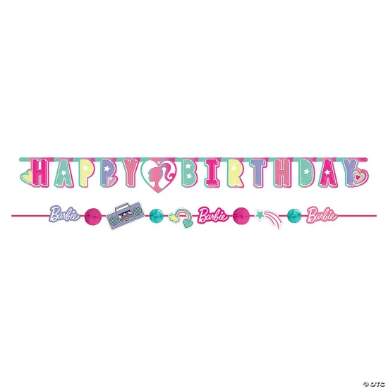 Barbie&reg; Dream Together Happy Birthday Banner 2 Pc. {2}