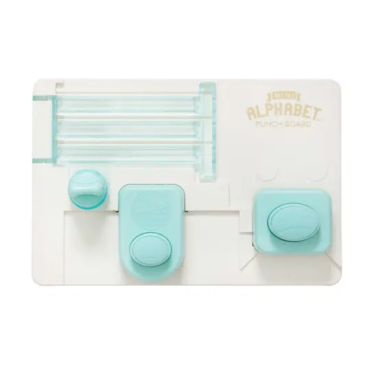 Alphabet Punch Board We R Memory Keepers Mini Alphabet Punch Board 2 Pcs 663004 {3}
