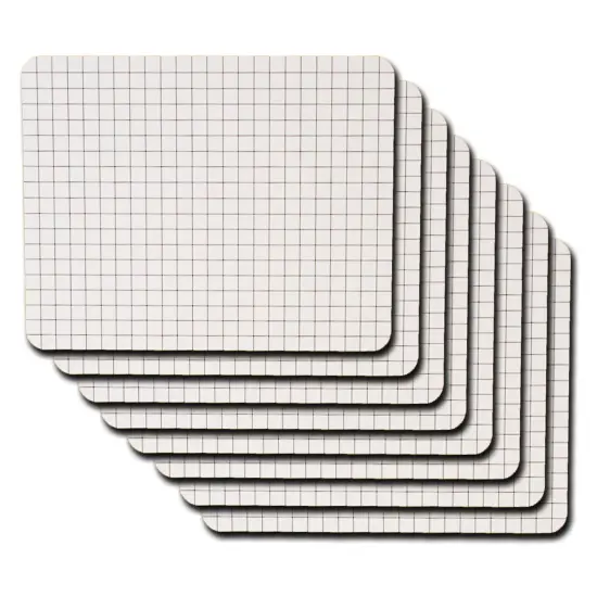 Rectangular Adhesive Graph Replacement Sheets, Pack of 8 {1}