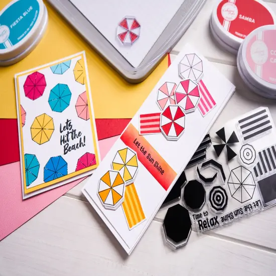 Sizzix Clear Stamps Set By Catherine Pooler 10/Pkg-Va-Cay Mode {5}