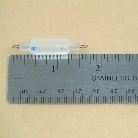 Satco S6850 10W 24V T3 Frost XRL Xenon Rigid Loop FESTOON Miniatures Bulb {3}