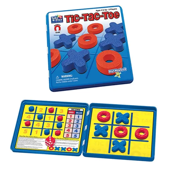 Take 'N' Play Anywhere&trade; Magnetic Tic-Tac-Toe Game {1}