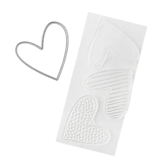 Vicki Boutin Mixed Media Stamp & Die Set-Heart {3}