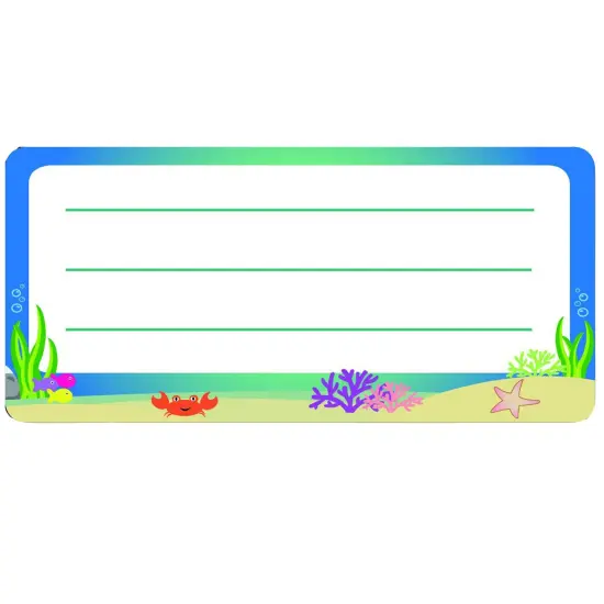 Under the Sea Nametags, 1-5/8" x 3-1/4" , Pack of 36 {1}
