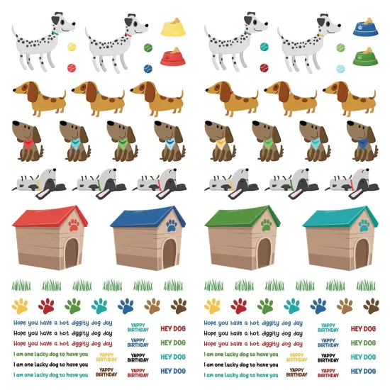 Hot Diggity Dog Double-SidedCardstock 12"x12" {1}