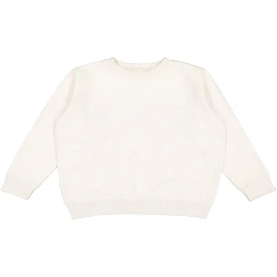 LAT&reg; Youth Elevated Fleece Crew NATURAL HEATHER {1}