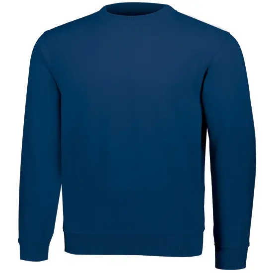 Augusta Sportswear® Adult Fleece Crewneck Sweatshirt NAVY {1}