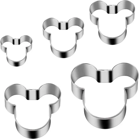Mouse Cookie Cutter Sandwich Cutters for Kids DIY Lunchbox Bento Box Fruit Cutters {1}