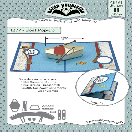 Karen Burniston Dies-Boat Pop-up {1}