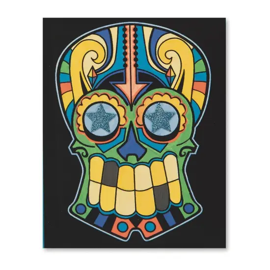 Velvet Art Skull Posters (Pack of 24) {7}