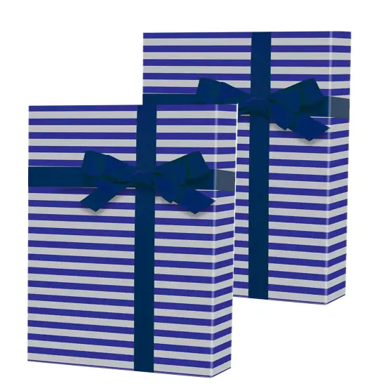 Chic Striped Wrapping Paper 30" x 208" Roll 62 lbs {5}