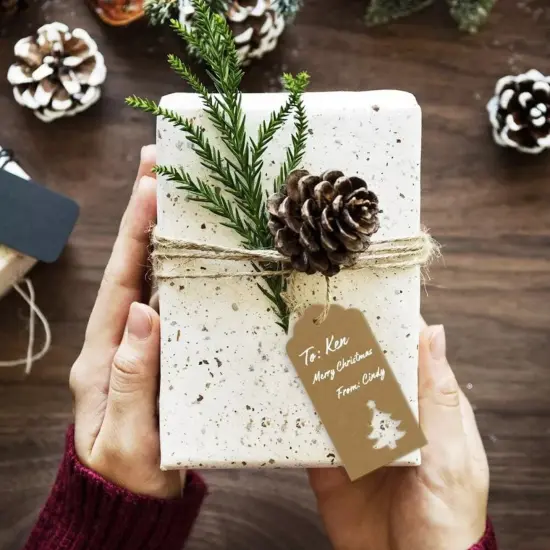 Kitcheniva Christmas Gift Tags With Holes 100 Pcs {2}