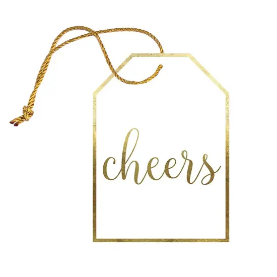 Patterned Strung Gift Tags 3-1/2" X 3-1/2" {1}