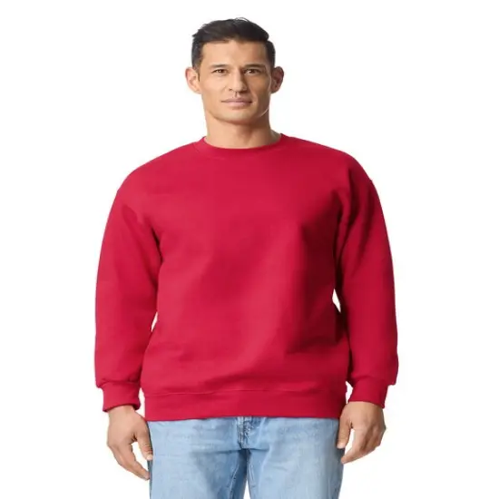 Gildan&reg; Hammer Maxweight Crewneck Long Sleeve Sweatshirt Soft, Durable, and Classic Fit CHERRY RED {4}