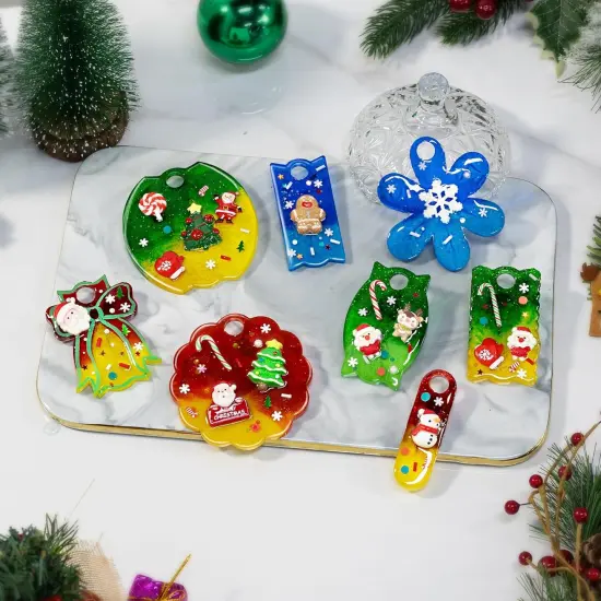 LET'S RESIN Name Plates Resin Molds, 16 Cavities 2Pcs Silicone Name Tag Resin Molds for Tumbler Cup Lid, Epoxy Resin Molds for Stanley Cups, Keychain, Resin Art {3}