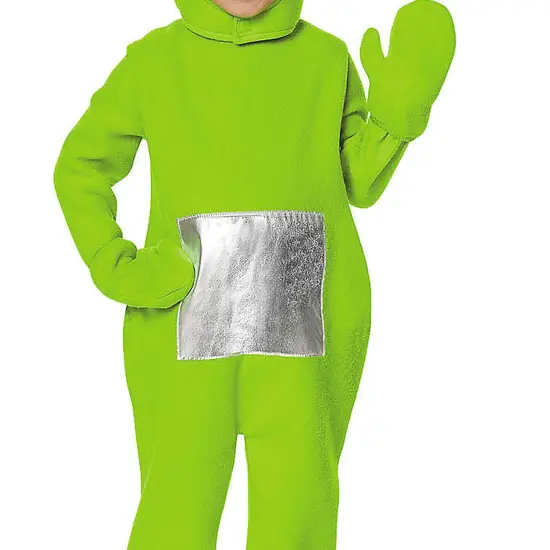 Toddler Teletubbies Green Dipsy Polyester Costume {3}