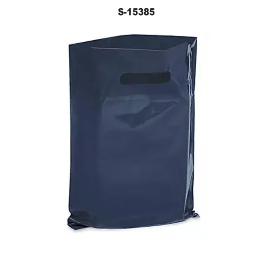 Chic 15 x 18 x 4" Die Cut Handle Bags Navy {3}