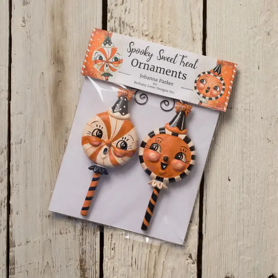 Spooky Sweet Treat Ornaments - Set of 2 {4}