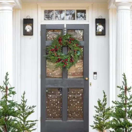 Snowfall Window Stencil-all 4 sizes {1}