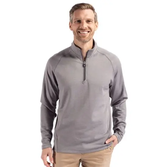 Adidas&reg; Club Quarter-Zip Pullover Grey Three {5}