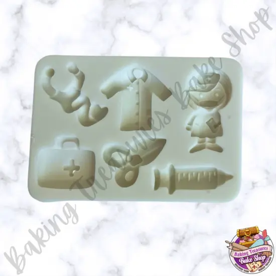 Nurse / Doctor Silicone Mold {2}