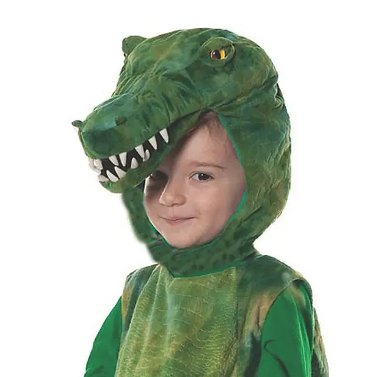 Alligator Toddler Costume with Realistic Scales {2}