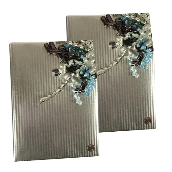 Durable Striped Gift Wrap 24'' x 417' 62 lbs {5}