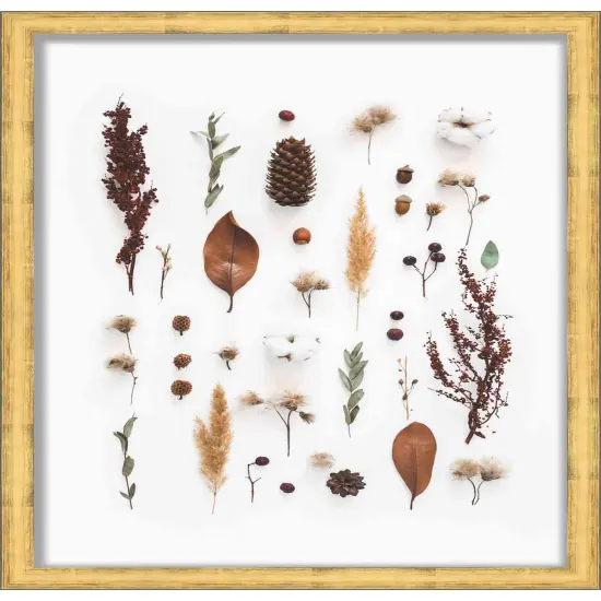 Panoramic Shadow Box 1.5" Depth Gold Picture Frame - UV Acrylic, Backing, Hanging Hardware {4}