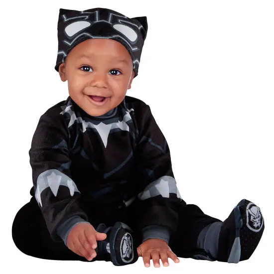 Black Panther Infant Costume {2}