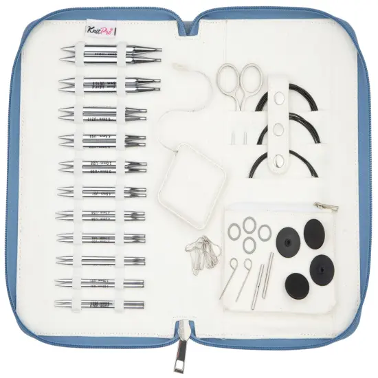 KnitPro-Nova Regal Interchangeable Knitting Needle Set 4"-Set Of 11 Pair - Special {1}