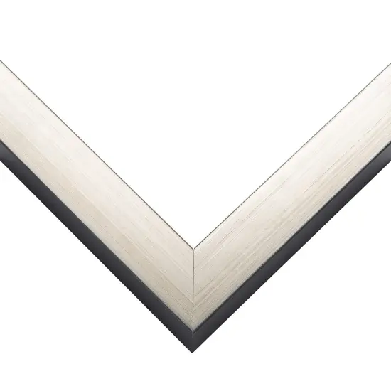 Minimalist Shadow Box Silver Picture Frame - UV Acrylic, Backing Board, Hanging Hardware {3}