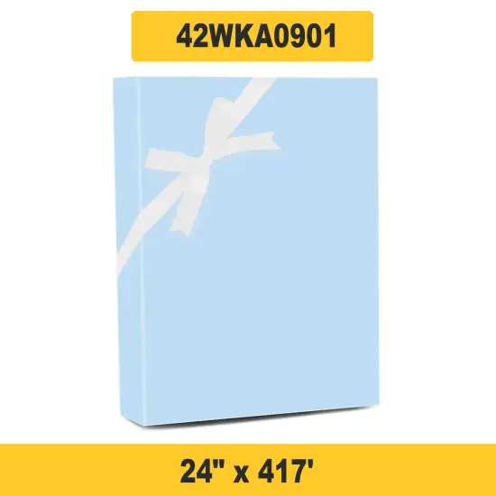 Large Roll Wrapping Paper 24" x 417' 60 lbs {1}