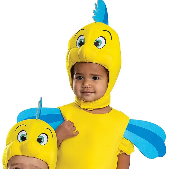 Baby Classic Disney's Little Mermaid Animated Flounder Costume {3}