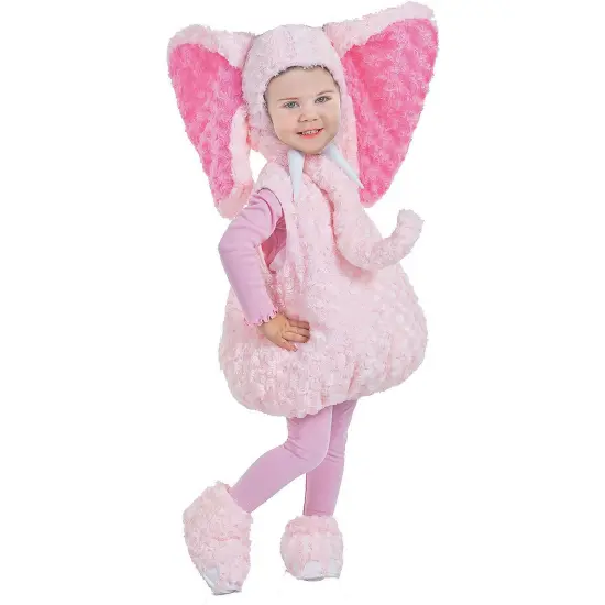 Toddler Pink Elephant Costume {1}