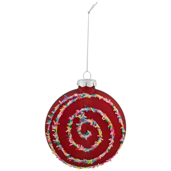 Northlight Christmas Cookie Glass Ornaments - 3.75" - Multi-Color - 6ct {6}