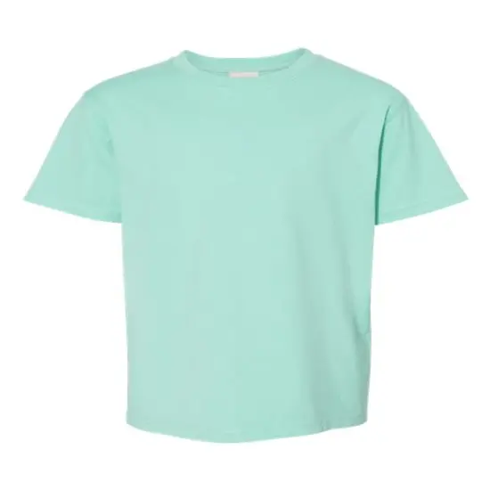 Hanes&reg; Garment Dyed Youth T-Shirt Honeydew {1}