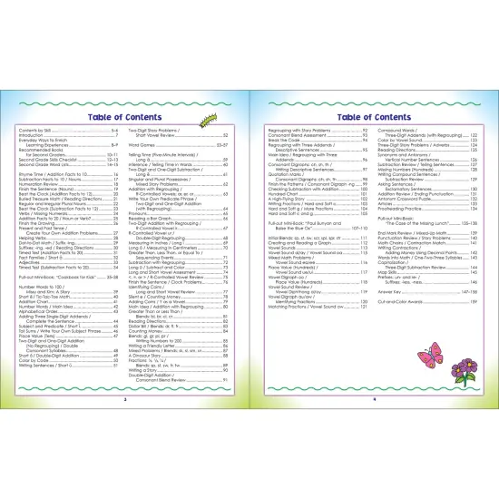 Carson Dellosa Mastering Basic Skills 2nd Grade Workbook, Language Arts, Reading, Math, and Writing Practice for Kids Ages 7-8, Classroom or Homeschool Curriculum {3}