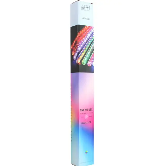8 Tubes Snowfall 50cm Multicolor {4}