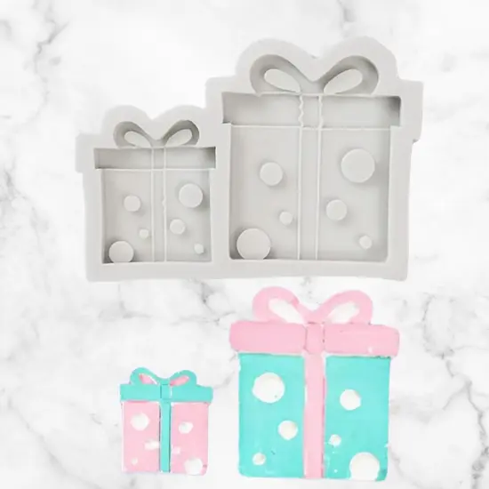 Gift Box Style 3 Silicone Mold {3}