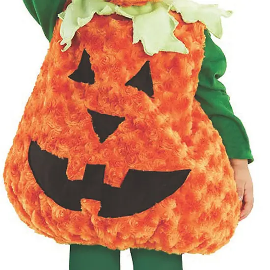 Toddler Plush Pumpkin Costume {2}