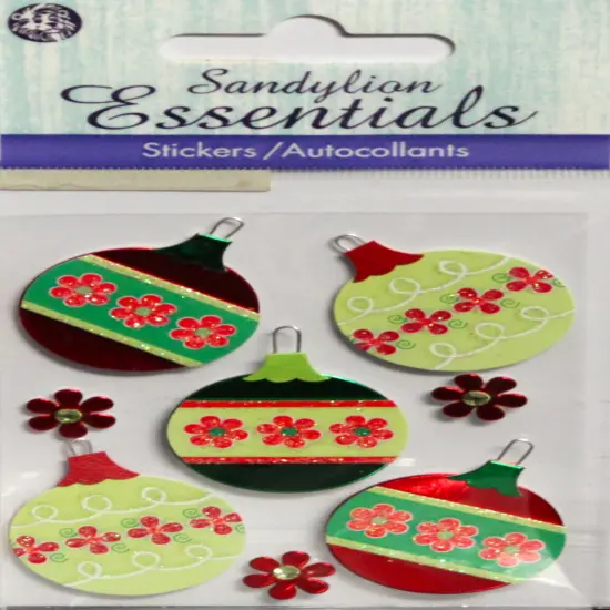 Sandylion Ornaments Dimensional Stickers {1}