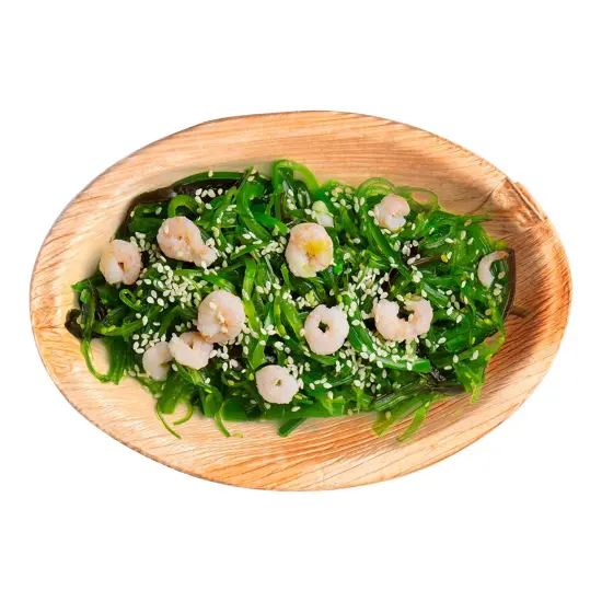 Oval Palm Leaf Eco Friendly Disposable Bowls - 3.5 oz. (100 Bowls) {2}