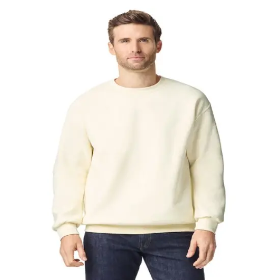 Gildan&reg; Hammer Maxweight Crewneck Long Sleeve Sweatshirt Soft, Durable, and Classic Fit OFF WHITE {1}